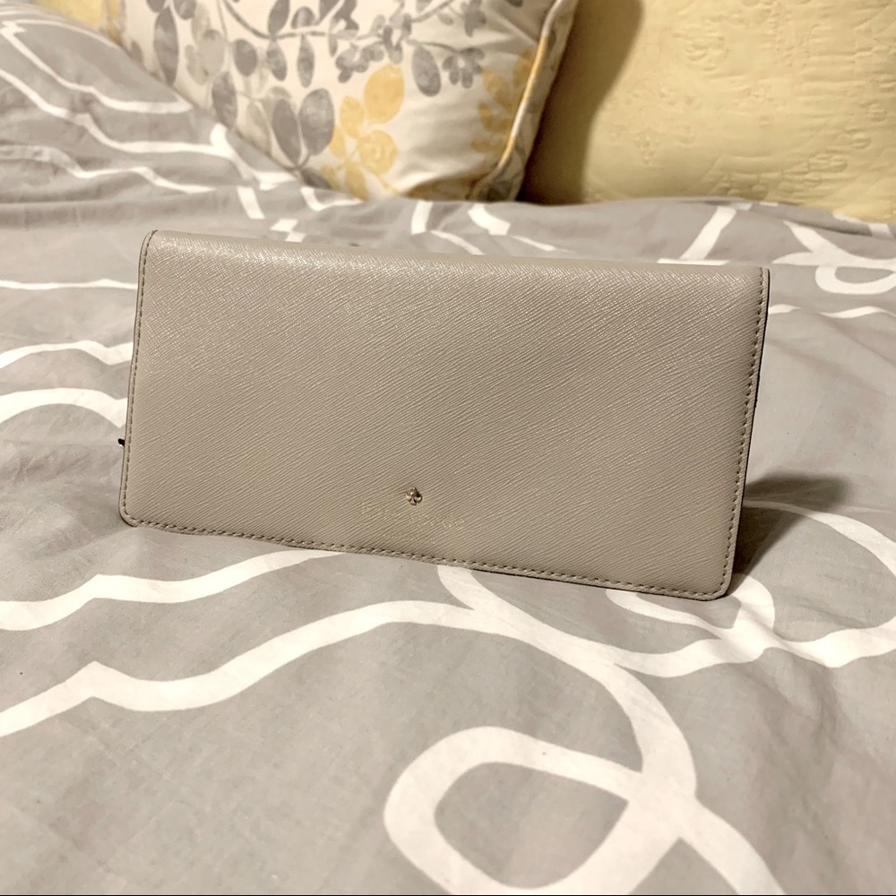 Nude Kate Spade Wallet